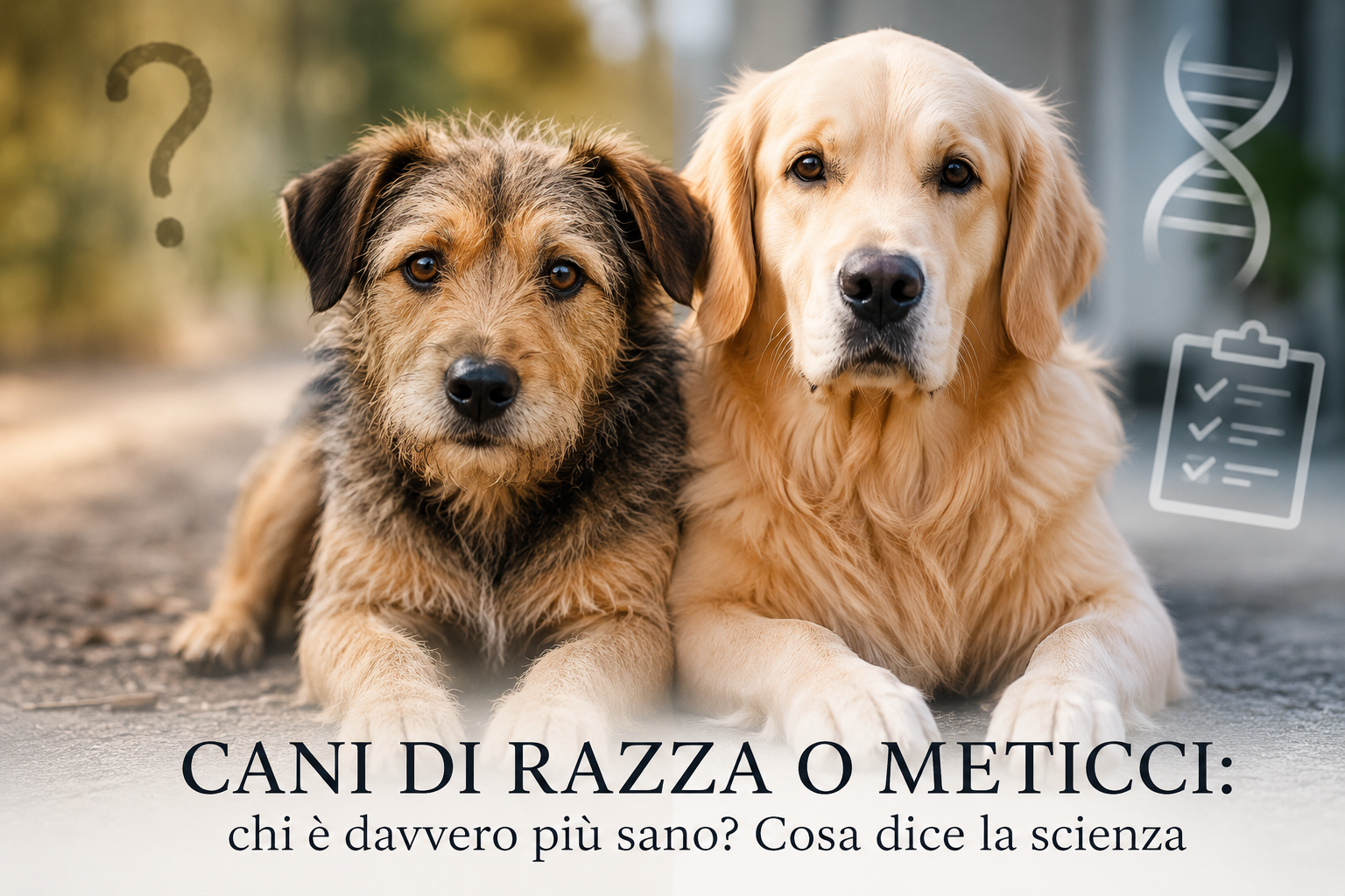 CANI DI RAZZA O METICCI? COSA DICE LA SCIENZA
